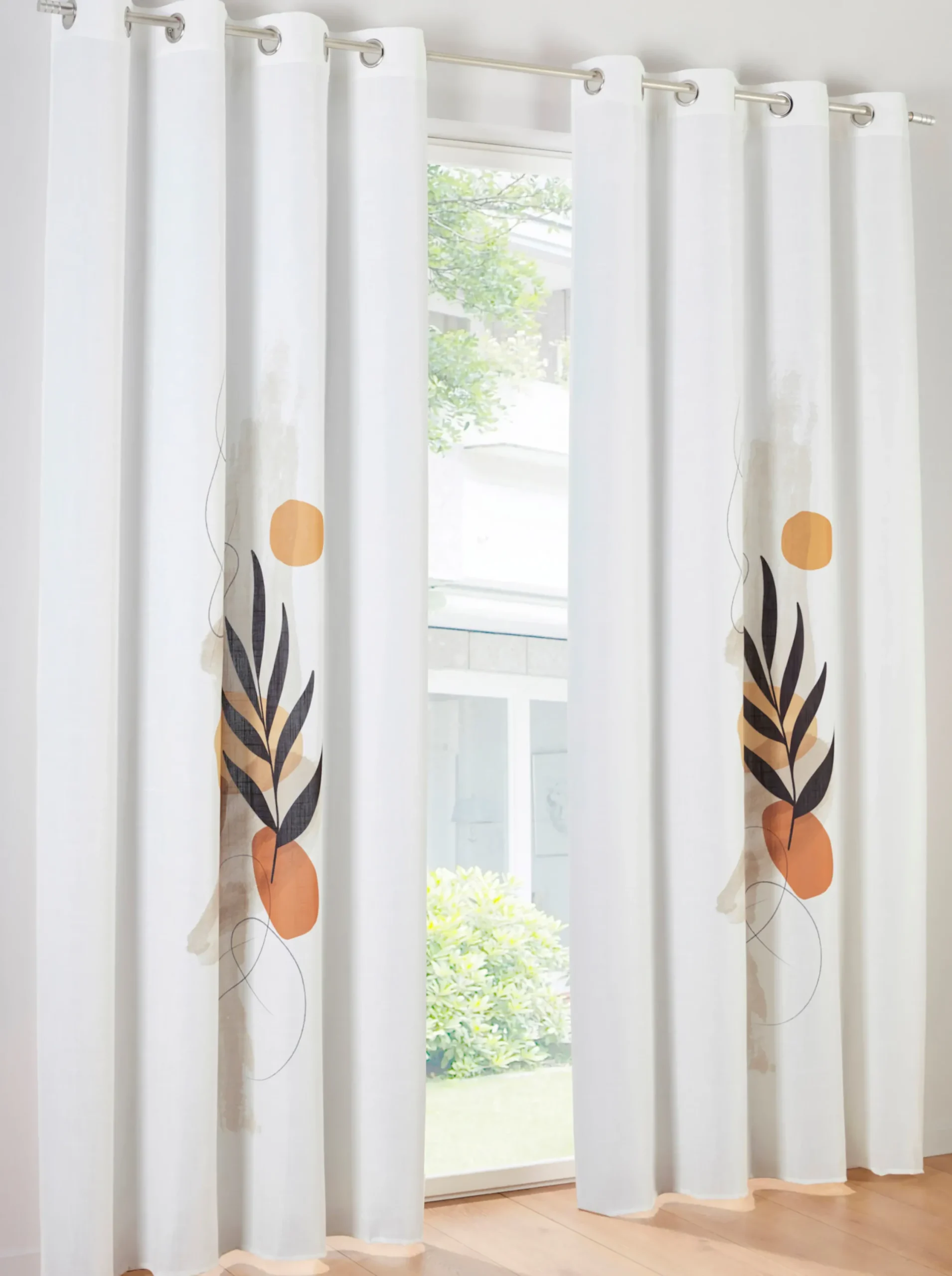 Gardinen & Rollos|heine home Dekoschal offwhite