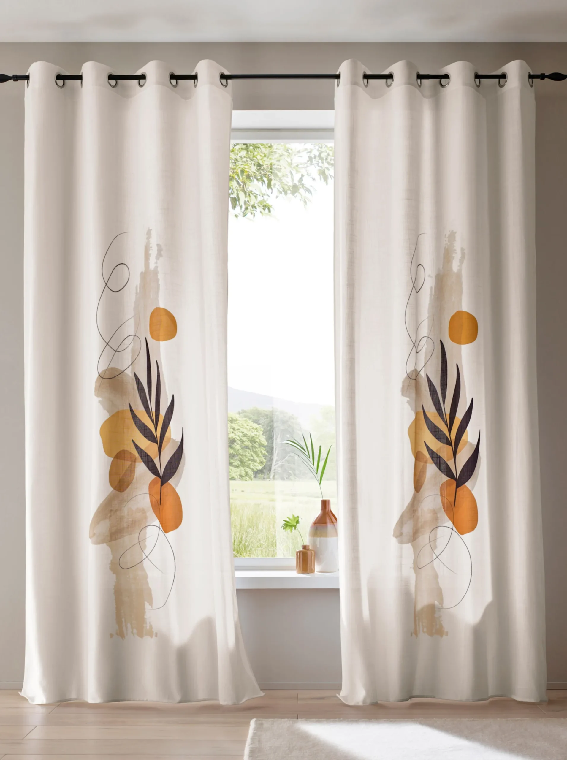 Gardinen & Rollos|heine home Dekoschal offwhite