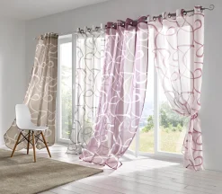 Gardinen & Rollos|heine home Dekostore weiß-taupe