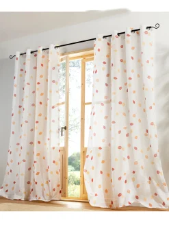 Gardinen & Rollos|heine home Dekostore weiß-orange