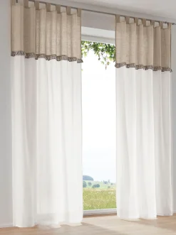 Gardinen & Rollos|heine home Dekostore weiß-natur