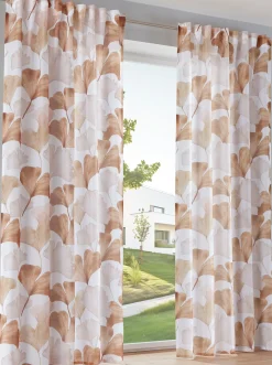 Gardinen & Rollos|heine home Dekostore weiß-braun