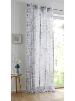 Gardinen & Rollos|heine home Dekostore offwhite-grau-taupe
