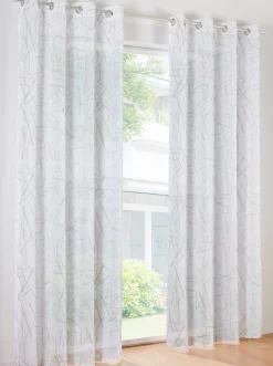 Gardinen & Rollos|heine home Dekostore weiß-taupe