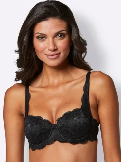 Bhs|Susa Dirndl-BH mit Bügel schwarz