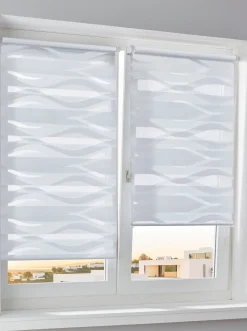 Gardinen & Rollos|heine home Doppelrollo weiß