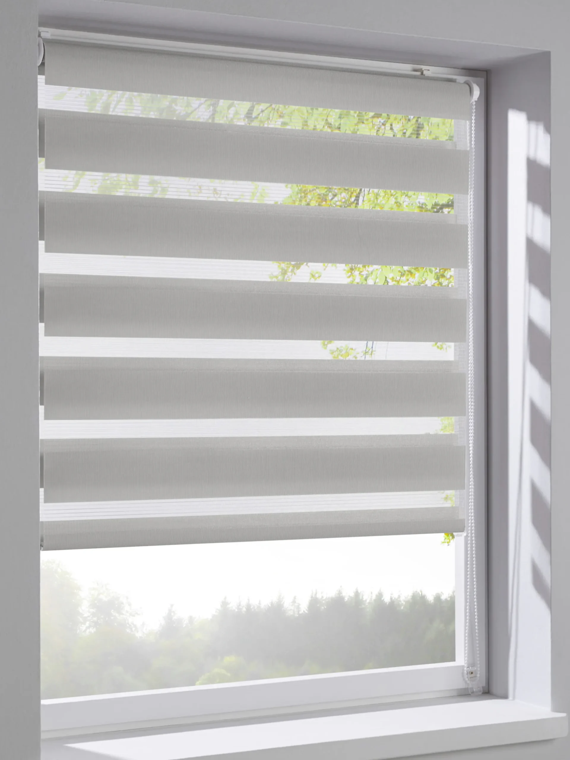 Gardinen & Rollos|heine home Doppelrollo grau