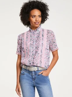 Blusen|heine Druckbluse bunt