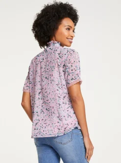 Blusen|heine Druckbluse bunt