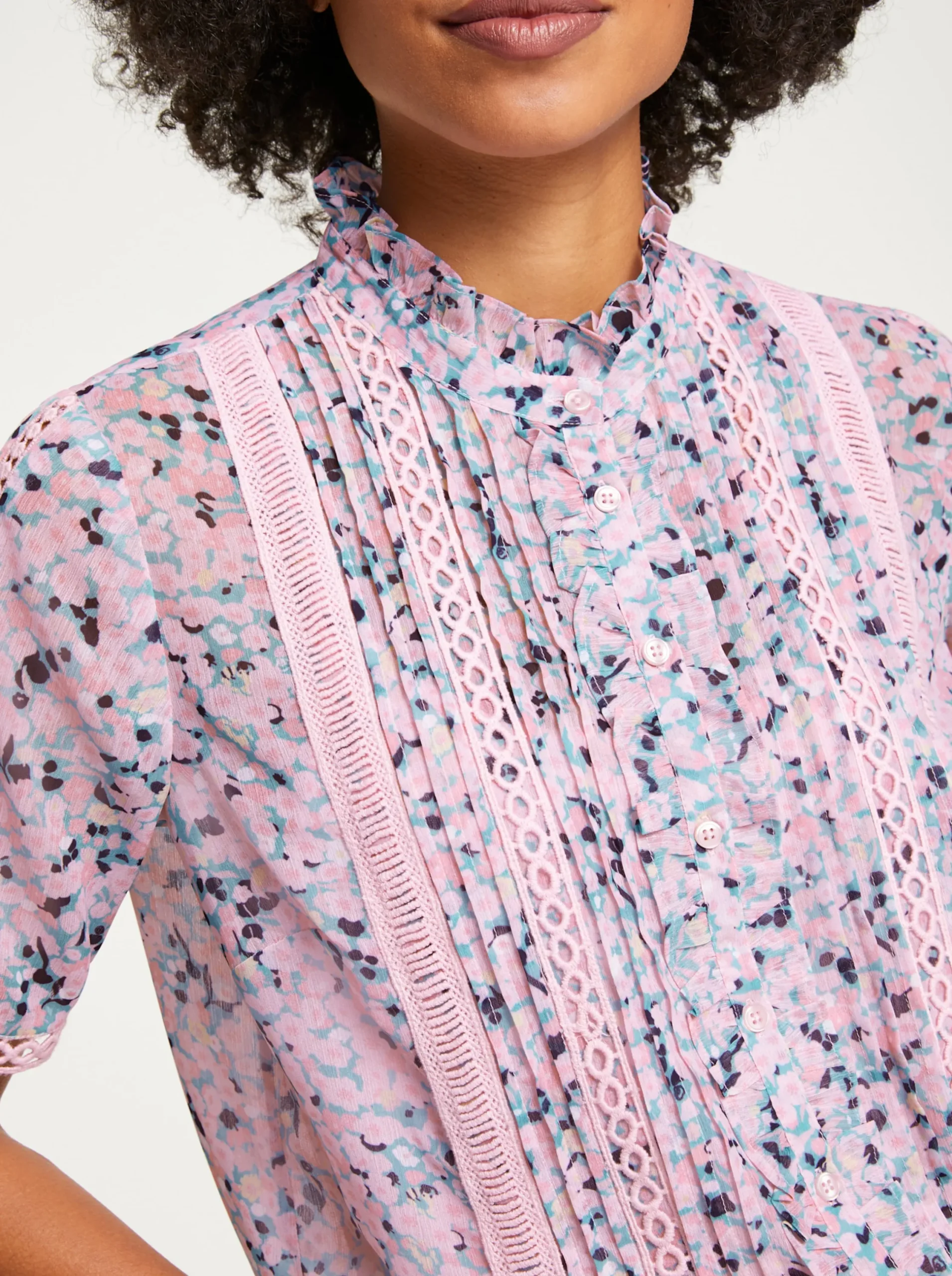 Blusen|heine Druckbluse bunt