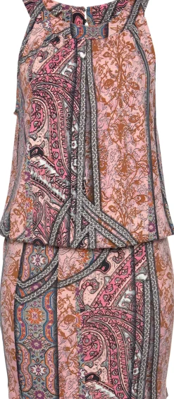 Strandkleider|Kleider|Buffalo Druckkleid rosa-bedruckt