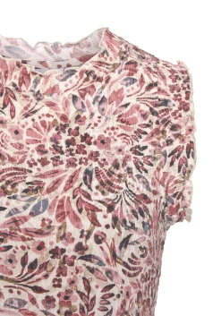 Strandkleider|Kleider|Vivance Druckkleid creme-mauvebedruckt