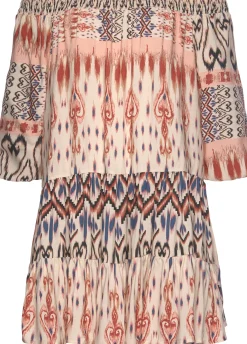 Kleider|Buffalo Druckkleid creme-bedruckt