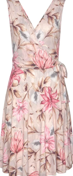 Kleider|s.Oliver Druckkleid rosa-bedruckt