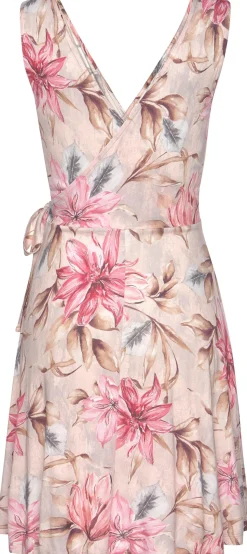 Kleider|s.Oliver Druckkleid rosa-bedruckt