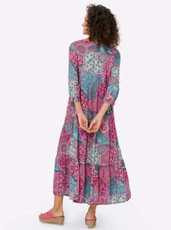 Strandkleider|Kleider|heine Druck-Kleid erdbeere-ozean-bedruckt