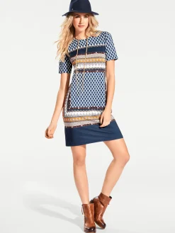Strandkleider|Kleider|heine Druckkleid bunt