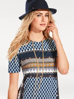 Strandkleider|Kleider|heine Druckkleid bunt