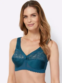 Bhs|Glamorise Entlastungs-BH ohne Bügel topas