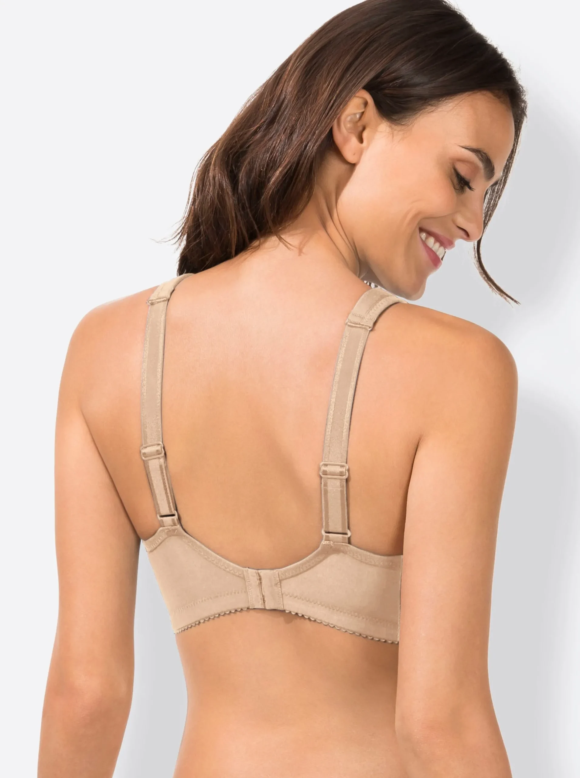 Bhs|Miss Mary Entlastungs-BH ohne Bügel beige