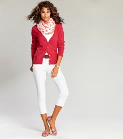 Strickjacken|heine Feinstrickjacke im Cardigan-Style koralle