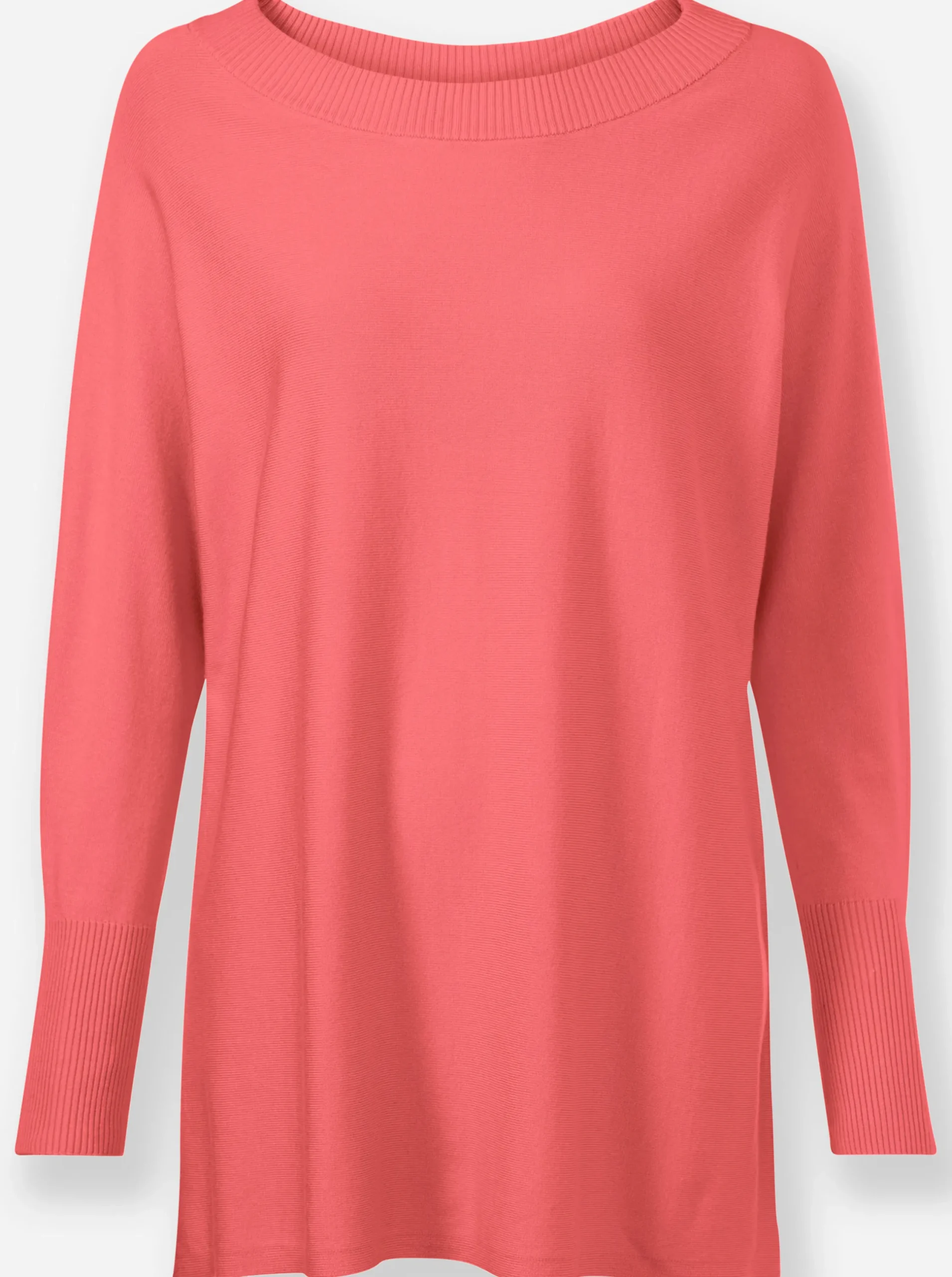 Pullover|heine Feinstrickpullover koralle