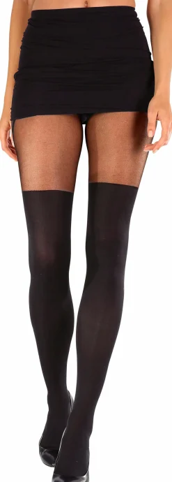Strümpfe & Socken|LASCANA Feinstrumpfhose schwarz