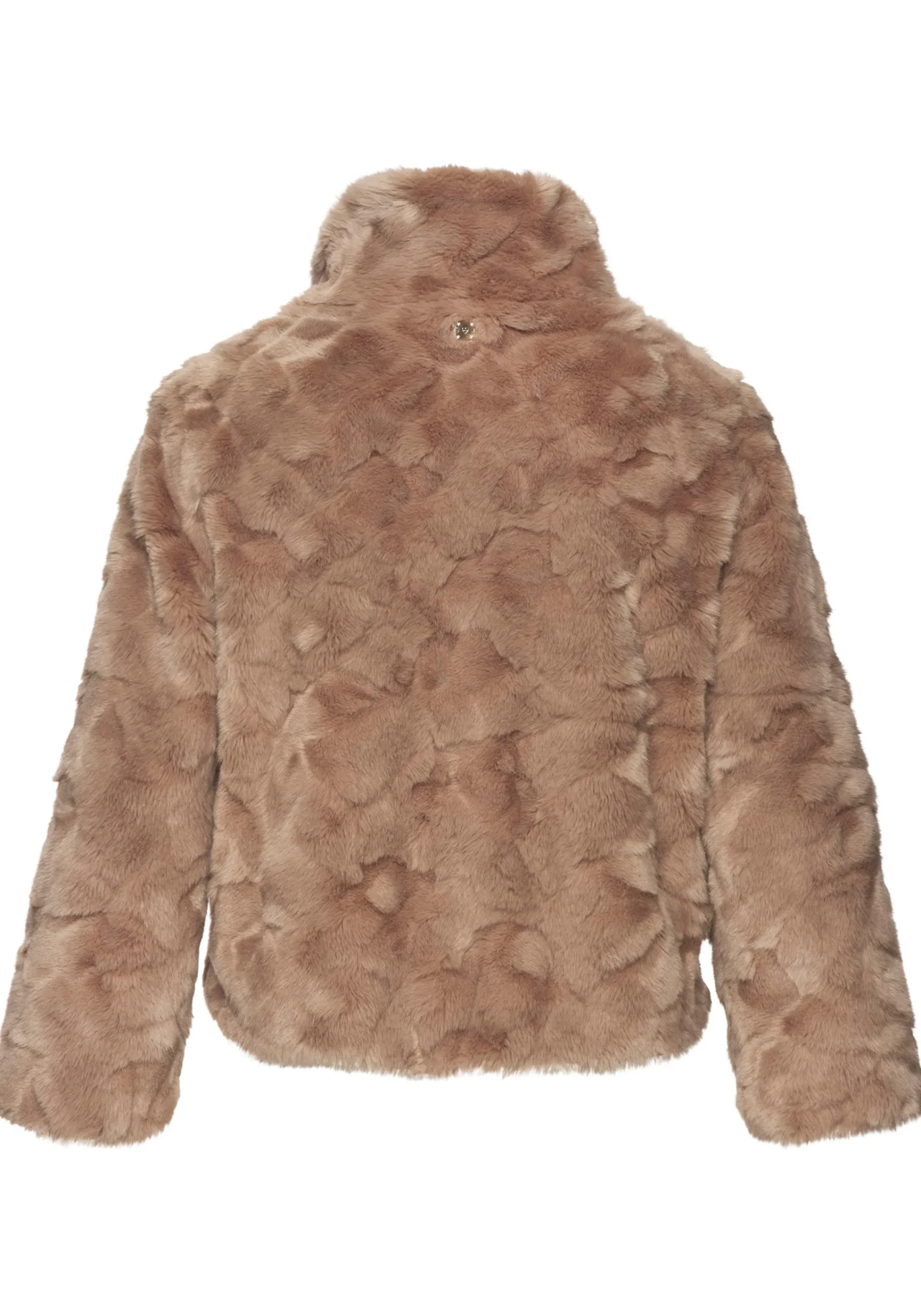 Jacken|LASCANA Fellimitatjacke taupe