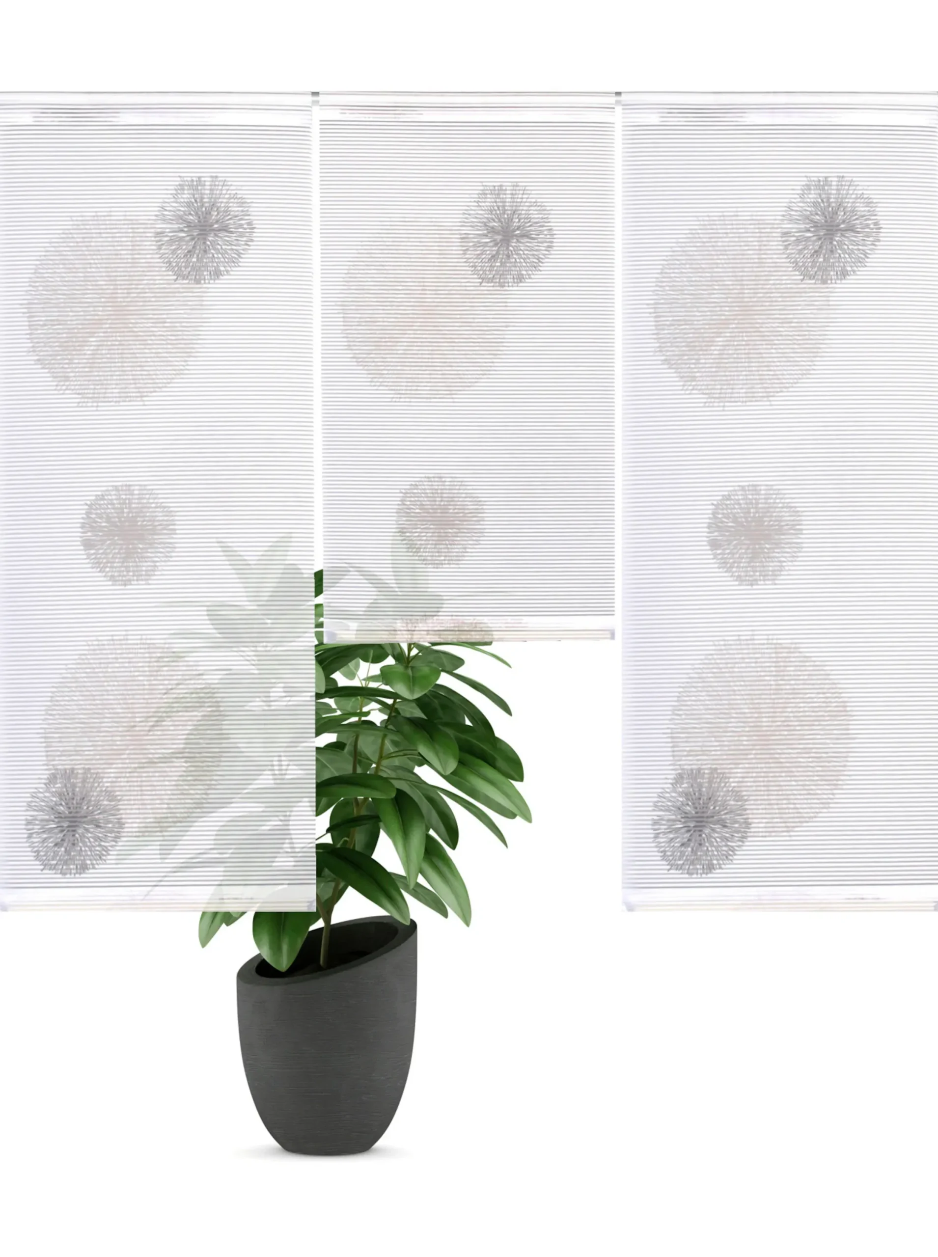 Gardinen & Rollos|heine home Fensterbehang stein