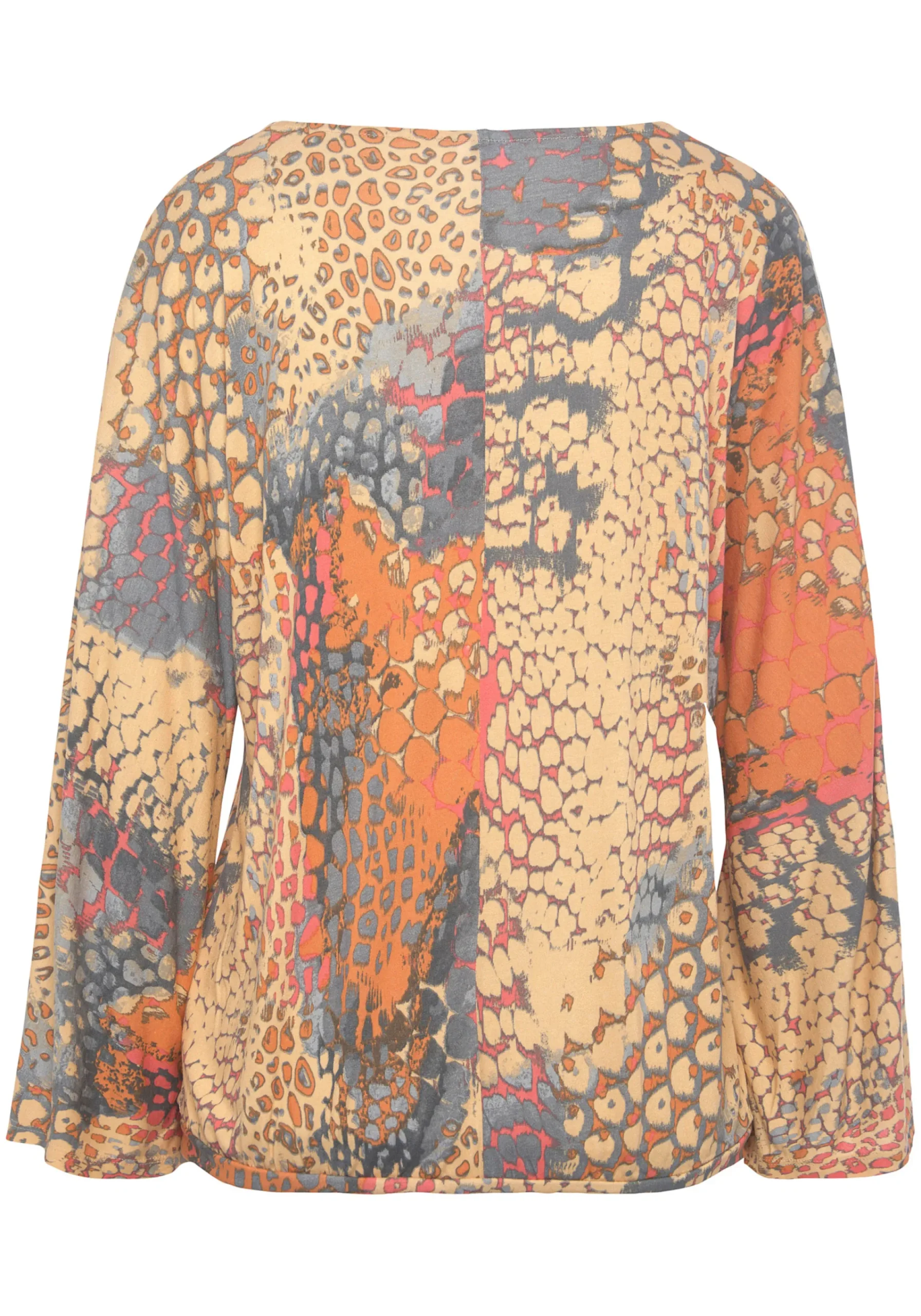 Blusen|Shirts|Buffalo Fledermausshirt animalbedruckt