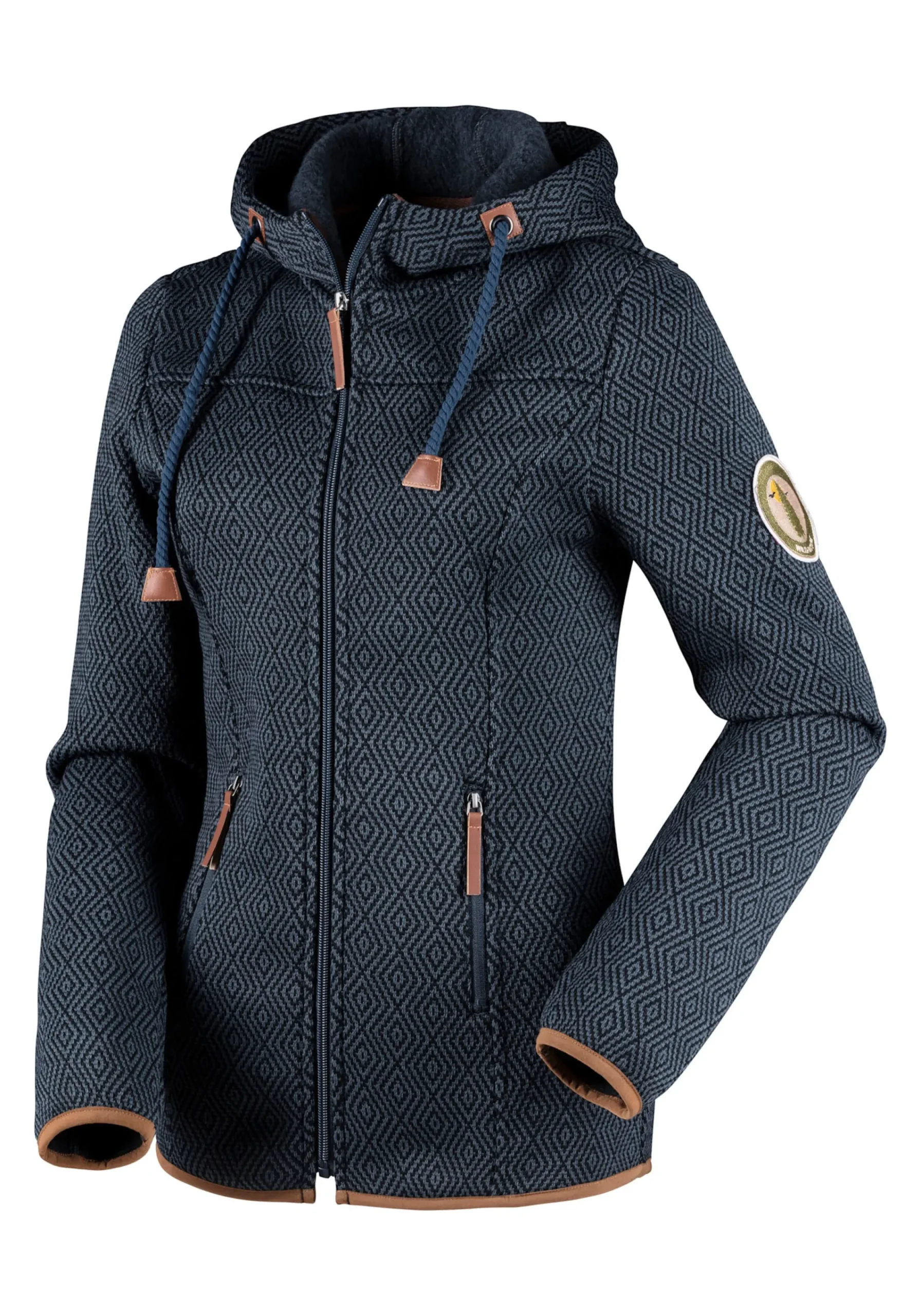 Jacken|LASCANA ACTIVE Fleecejacke marine