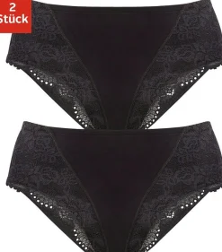 Unterhosen|petite fleur Formslip schwarz