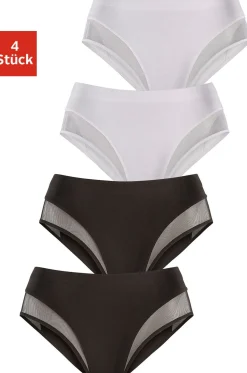 Unterhosen|petite fleur Formslip schwarz,weiß