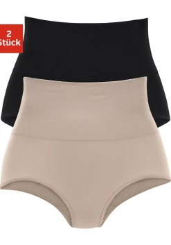 Unterhosen|petite fleur Formslip schwarz,beige
