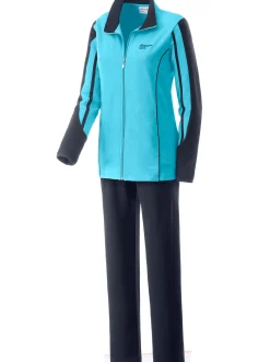 Homewear|Homewear|Catamaran Sports Freizeitanzug formstabile Qualität türkis-marine