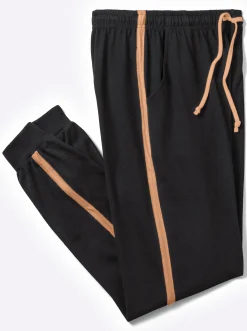 Homewear|Homewear| Freizeithose Dehnbund mit Tunnelzug schwarz