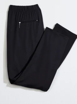 Homewear|Homewear| Freizeithose in Microfaser-Qualität schwarz