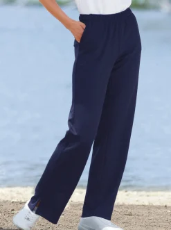 Homewear|Homewear|schneider sportswear Freizeithose mit Baumwoll-Innenseite marine