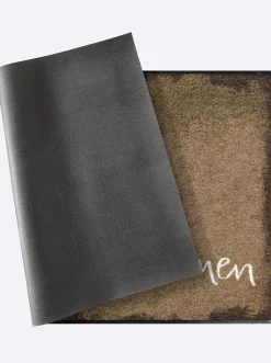 Fußmatten|Salonloewe Fußmatte taupe