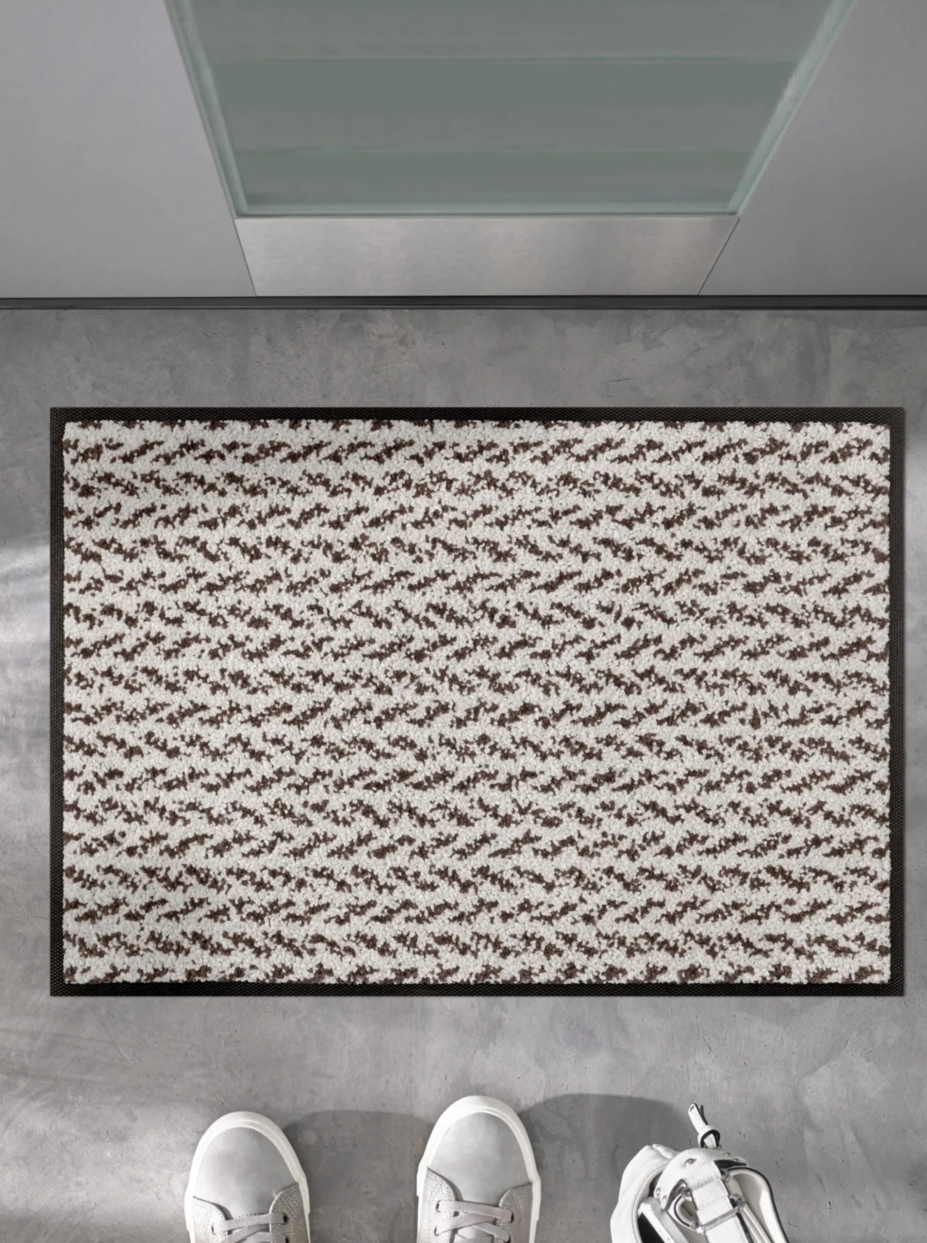 Fußmatten|wash+dry by Kleen-Tex Fußmatte ecru-braun