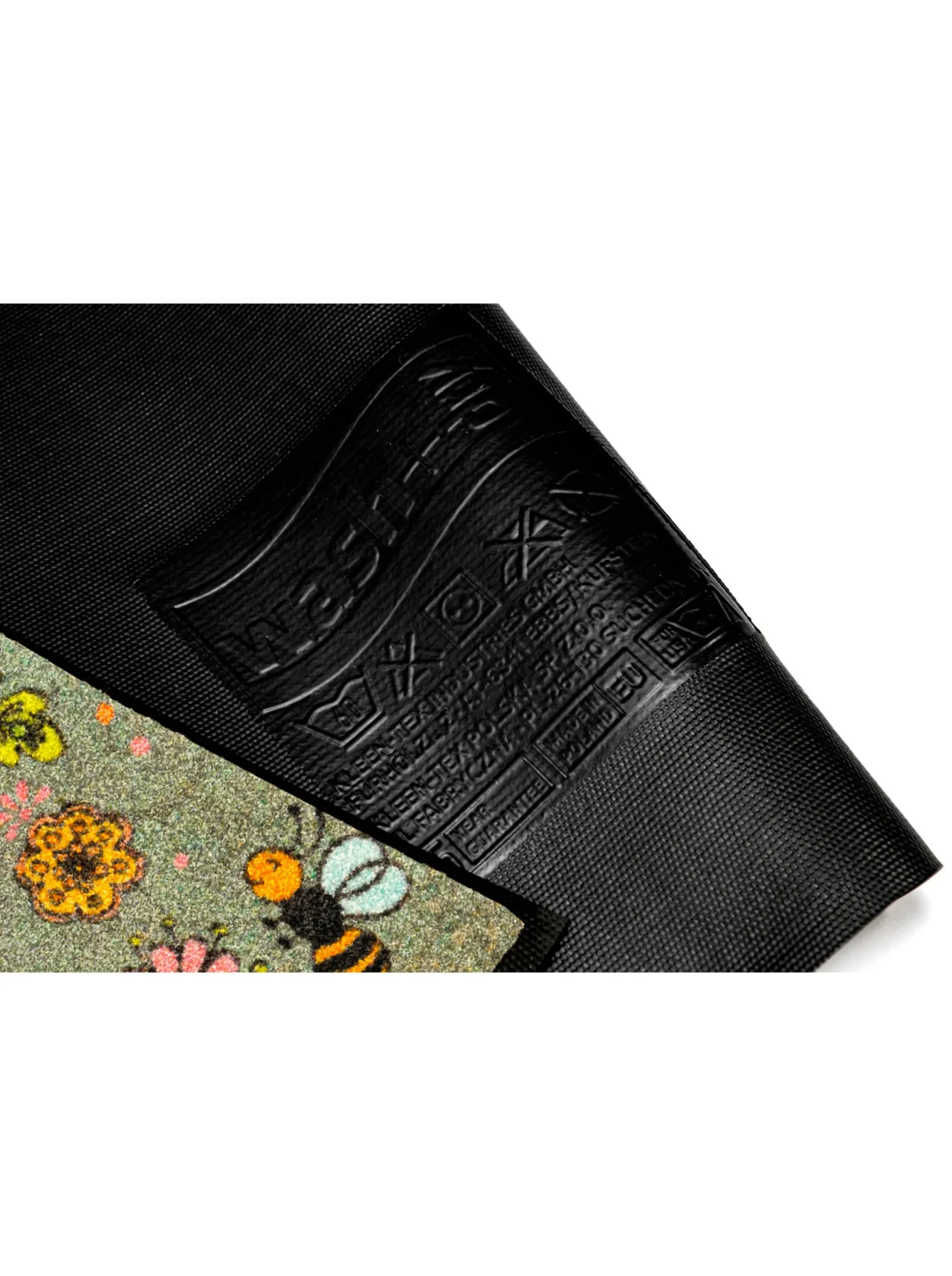 Fußmatten|wash+dry by Kleen-Tex Fußmatte grau-grün-gemustert