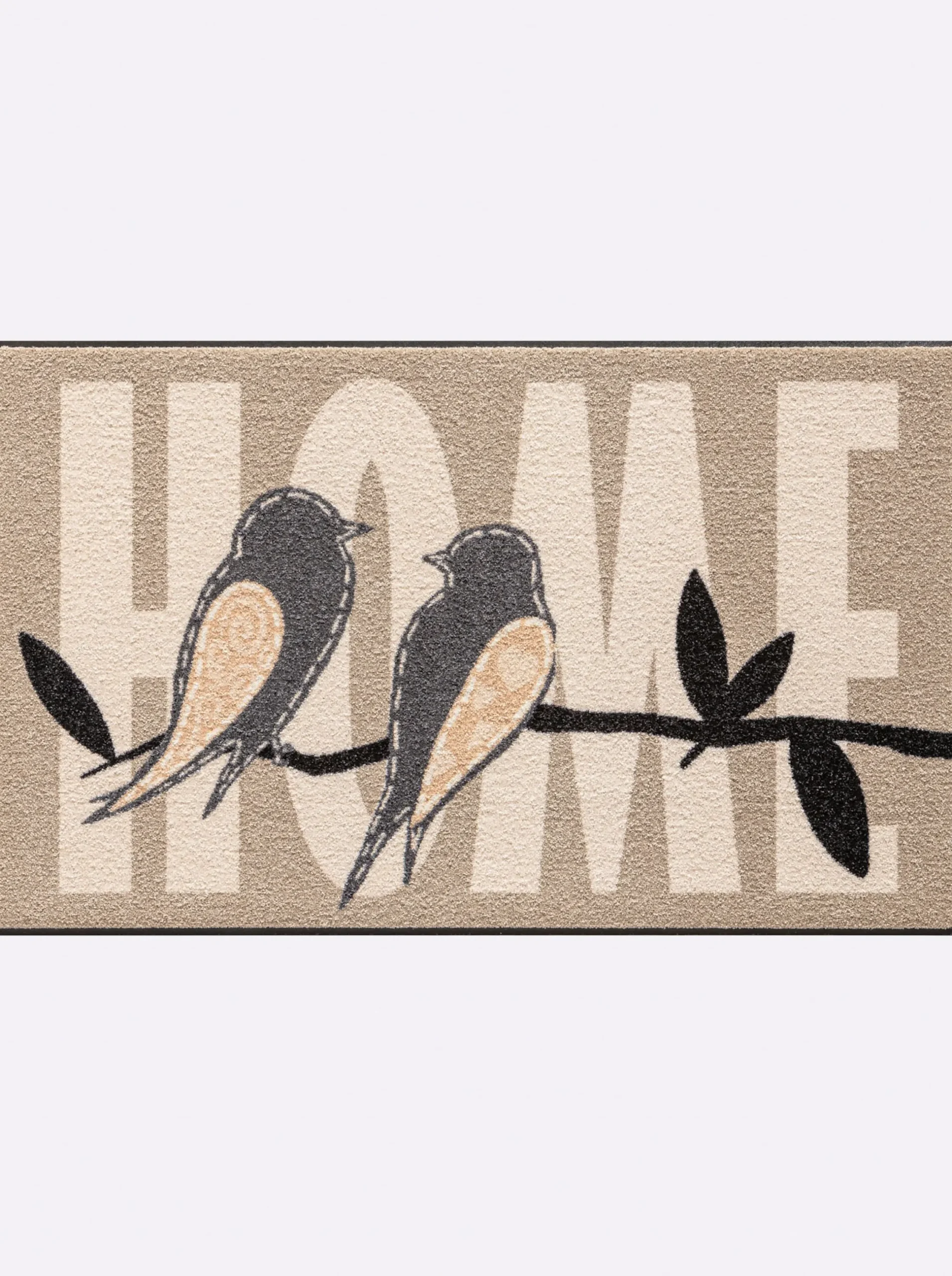 Fußmatten|Salonloewe Fußmatte taupe-grau