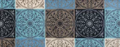 Fußmatten|wash+dry by Kleen-Tex Fußmatte blau-braun