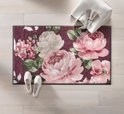 Fußmatten|Salonloewe Fußmatte aubergine