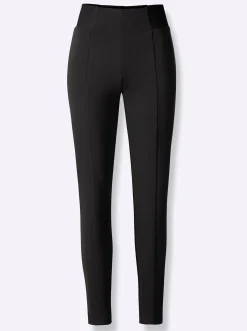 Homewear|Homewear|Catamaran Sports Funktionshose mit Bauch-weg-Effekt schwarz