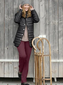 Hosen|Cosma Funktionshose schmutzabweisend und knitterarm bordeaux