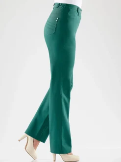 Hosen|Cosma Funktionshose schmutzabweisend und knitterarm petrol