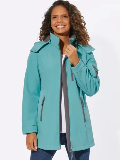 Jacken| Funktionsjacke innen mit Fleece ozean