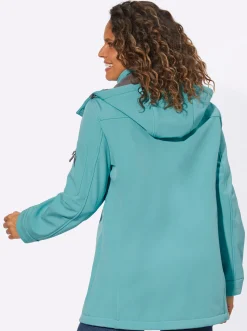 Jacken| Funktionsjacke innen mit Fleece ozean