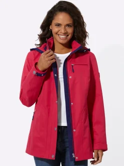 Jacken| Funktionsjacke mit tex-Venture-Ausrüstung rot